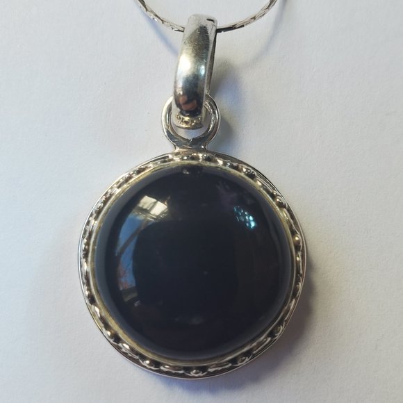 Jewelry - AMETHYST STERLING SILVER  PENDANT